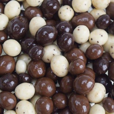 Dutch Valley Foods Tri Colored Chocolate Covered Coffee Beans