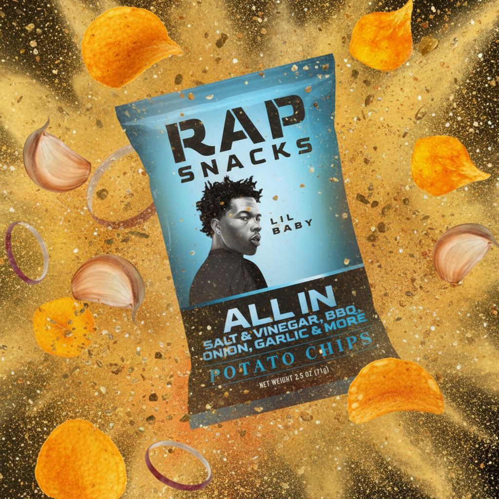 Rap Snacks Lil Baby All In Potato Chips
