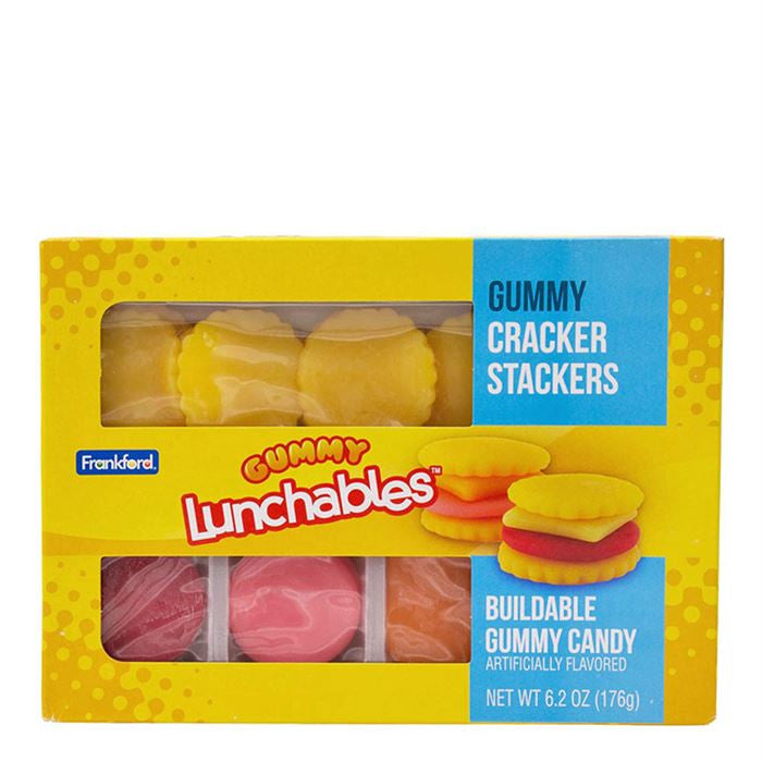 Frankford Candy Gummy Lunchables - Cracker Stackers - 6.2 oz Box