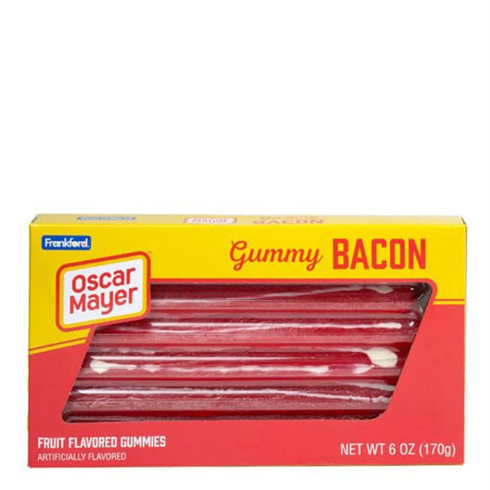 Frankford Candy Oscar Mayer Gummy Bacon - 6 oz Box