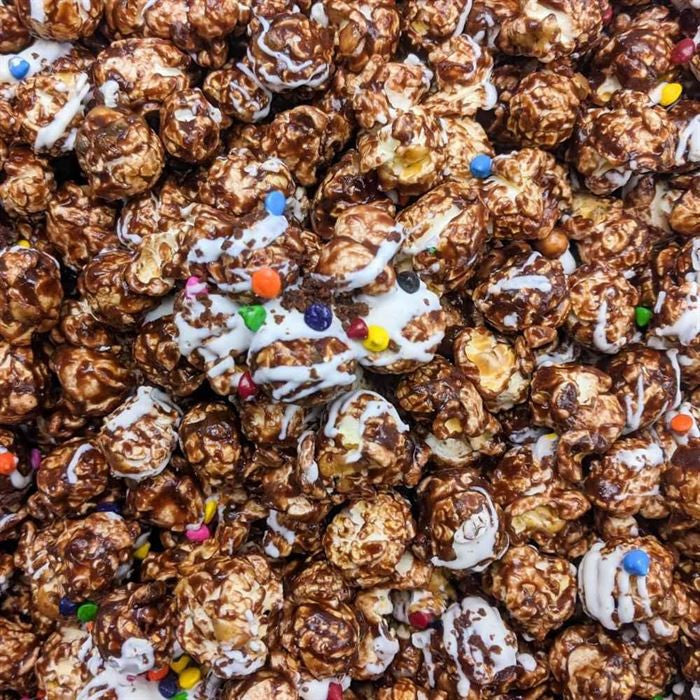 Fun Fair Treats Rainbow Brownie Popcorn