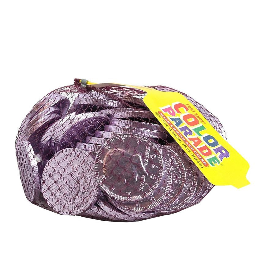 Gerrit Verburg Lavender Chocolate Foil Coins