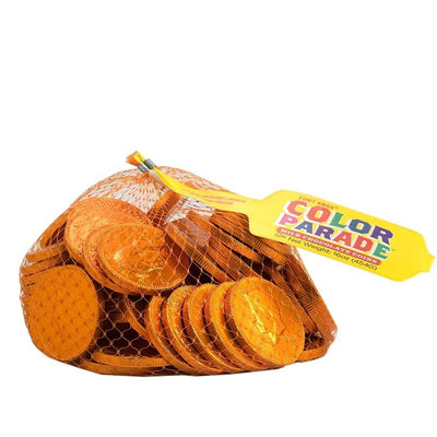 Gerrit Verburg Orange Chocolate Foil Coins