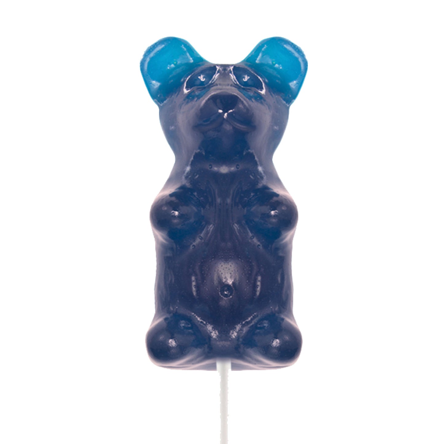 Blue Raspberry Giant Gummy Bear on a Stick