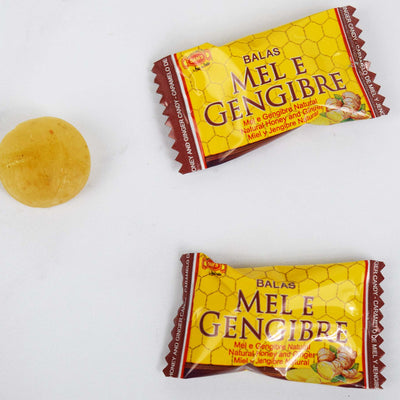 Unwrapped Mel E Gengibre Candy