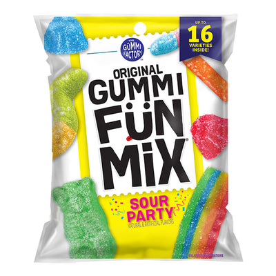 The Gummi Factory Original Gummi Fun Mix Sour Party Variety Pack 5 oz
