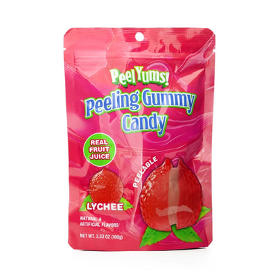 PeelYums Peeling Gummies - Lychee, 3.53 oz