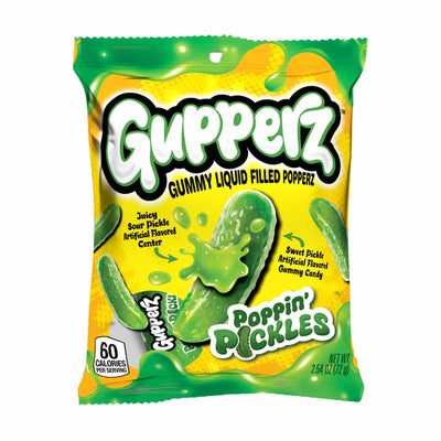 Gupperz Pickle Gummy Liquid Filled Popperz