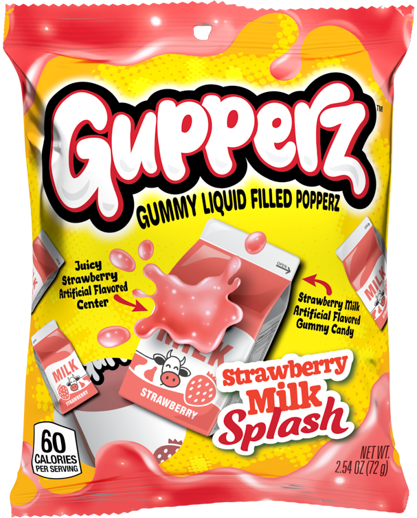 Gupperz Strawberry Milk Splash Peg Bag