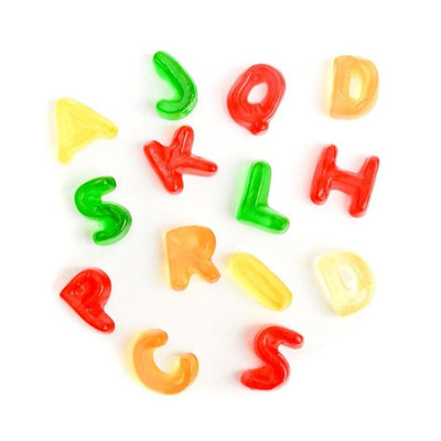 Haribo Gummi Alphabet Letters - 5 oz Bag
