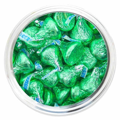 Light Green Hershey's Kisses - 2 lb