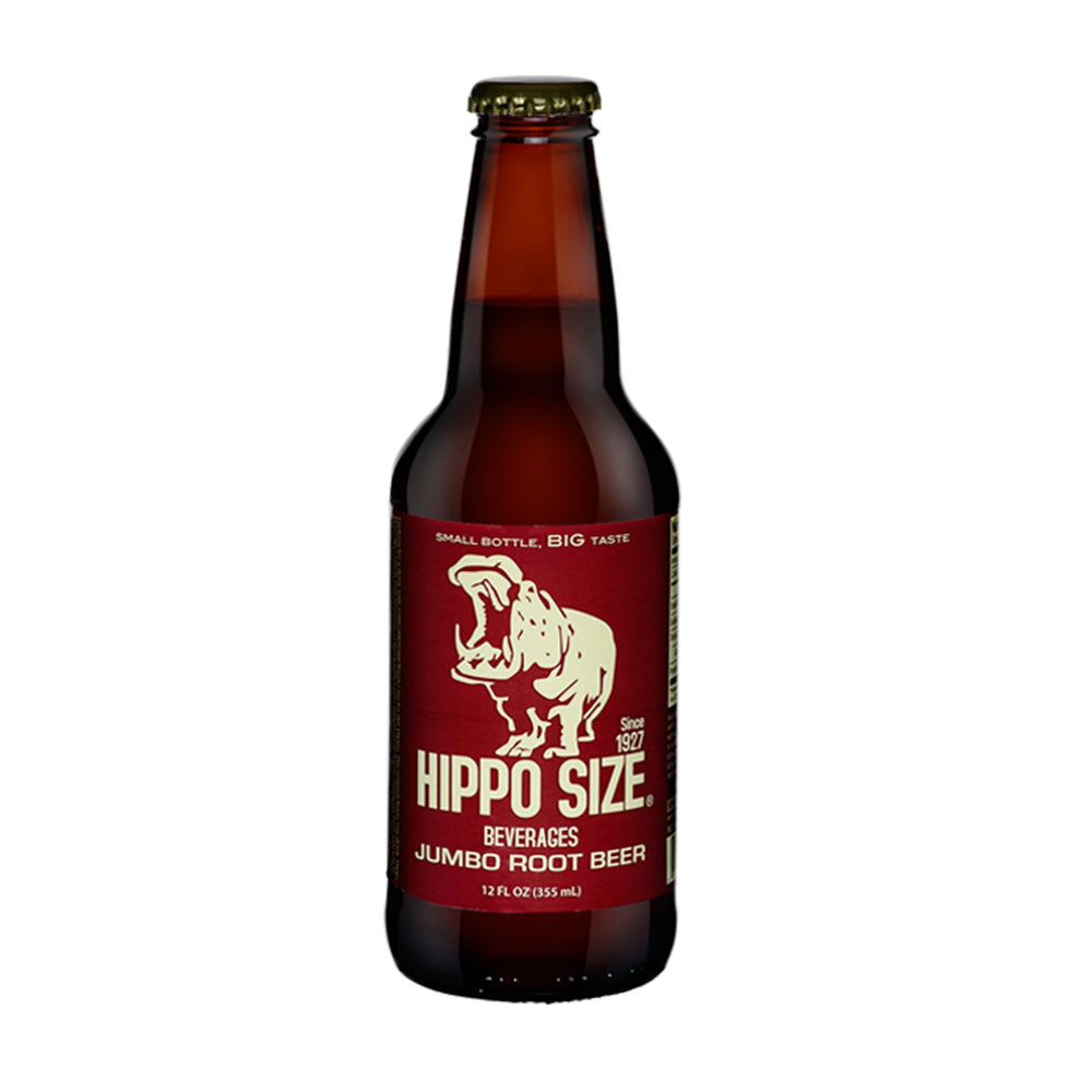 Hippo Size root beer