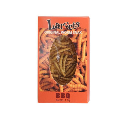 Hotlix Candy Larvets Worm Snax - BBQ Each