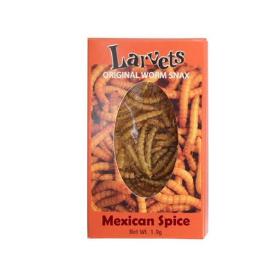 Hotlix Candy Larvets Worm Snax - Mexican Spice Each