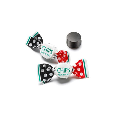 Italian Licorice Chips Mini Menthol Chewy Candies