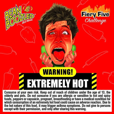 Jelly Belly Bean Boozled Fiery Five - 1.9 oz Bag
