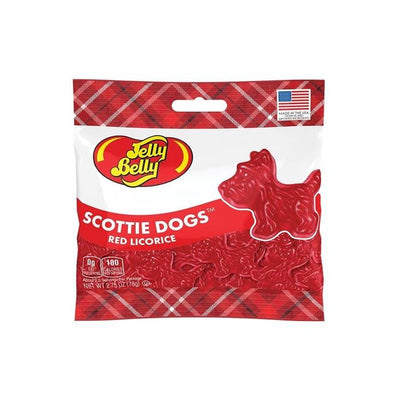 Jelly Belly Scottie Dogs - Red Licorice