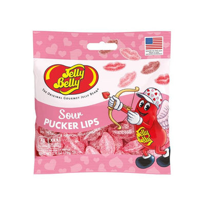 Jelly Belly Sour Pucker Lips - 2.8 oz Bag