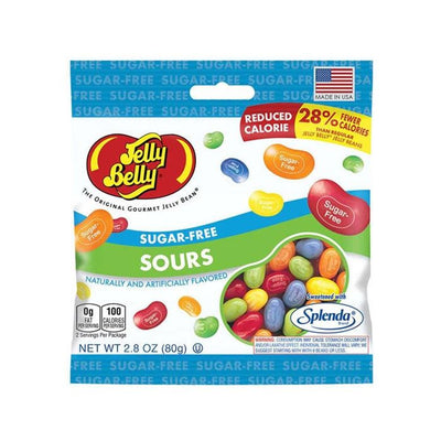 Jelly Belly Sugar Free Jelly Belly Sours 2.8 oz Bag