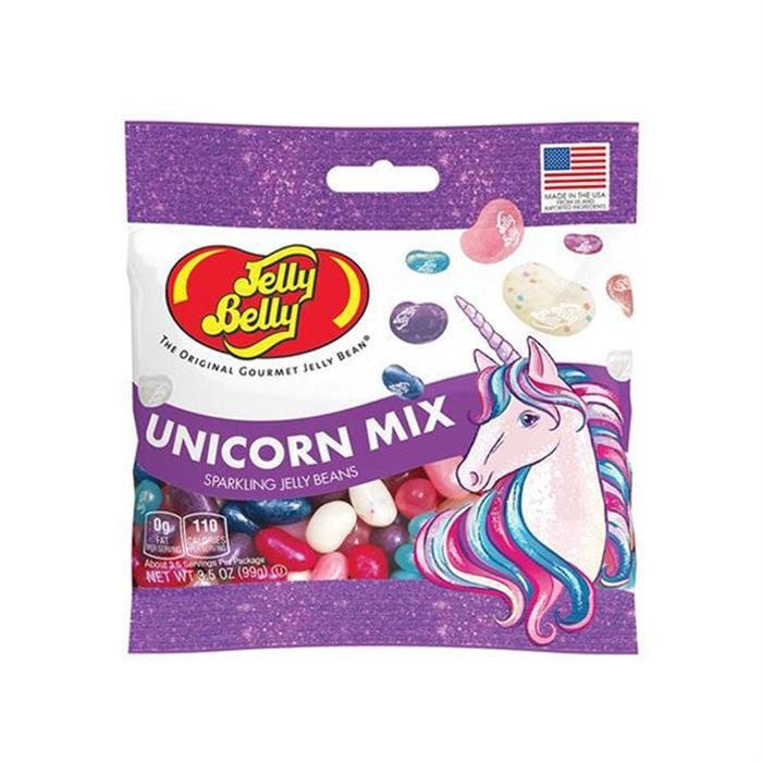 Jelly Belly Unicorn Mix Sparking Jelly Beans 3.5 oz Bag
