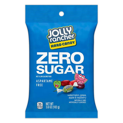 Jolly Rancher Hard Candy Zero Sugar 3.6 oz Bag