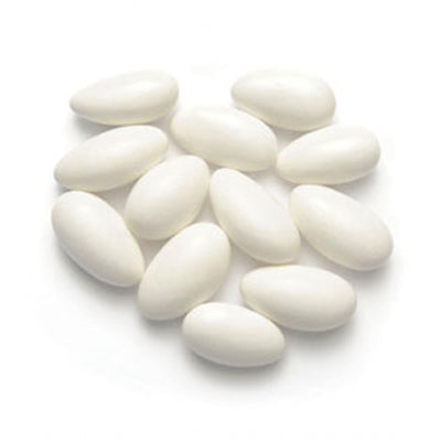 White Jordan almonds