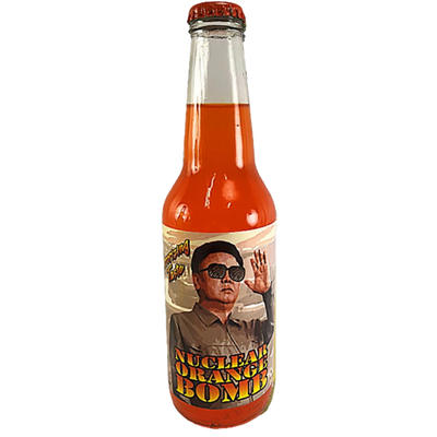 Kim Jun Un Nuclear Orange Bomb Soda