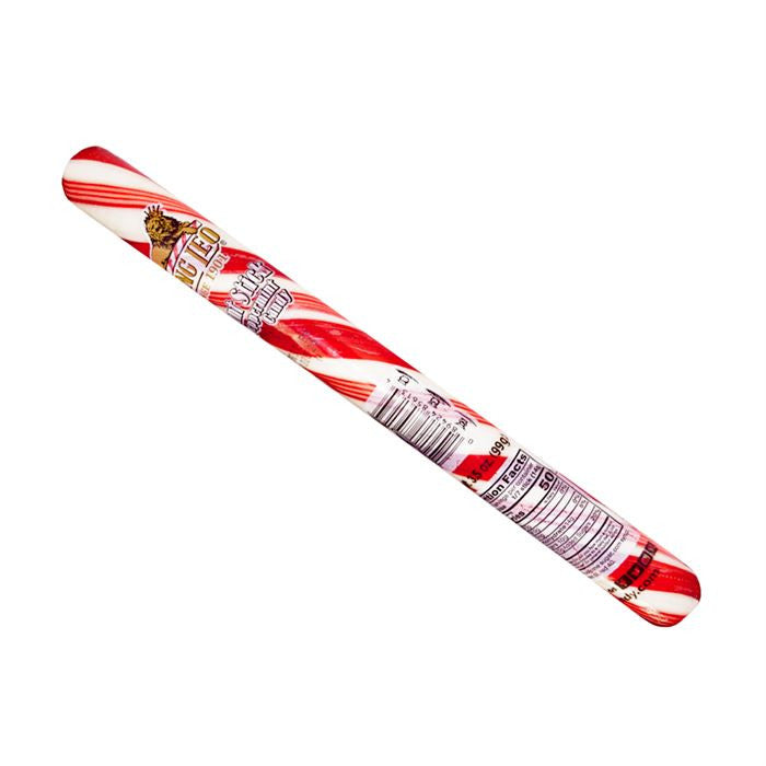 King Leo Giant Peppermint Stick Red And White Striped 3.5 oz