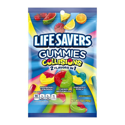 Life Savers Lifesavers Gummies Collisions - 7 oz Bag