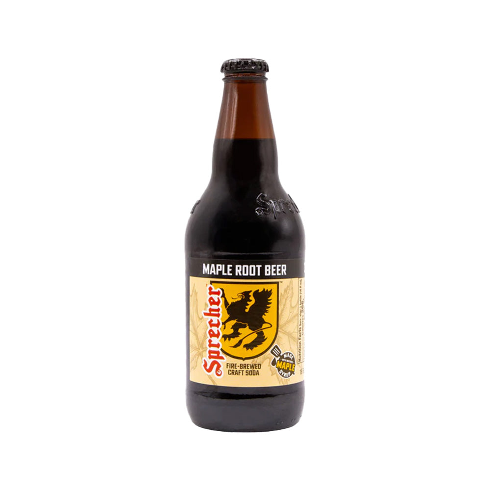 Sprecher Maple Root Beer Soda Bottle