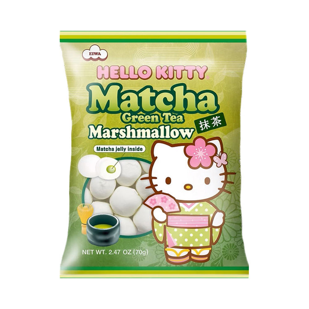 Hello Kitty Matcha Green Tea Marshmallow