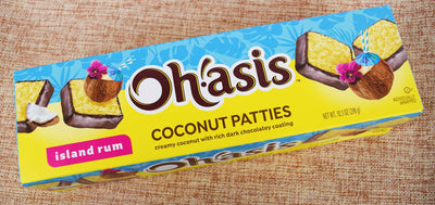 Oh!Asis Coconut Patties Island Rum Flavor