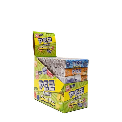 Pez Candy Assorted Sourz Pez Refill Pack - 12 Count