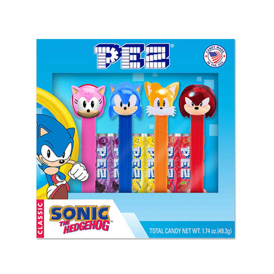 PEZ candy featuring Sonic the Hedgehog characters