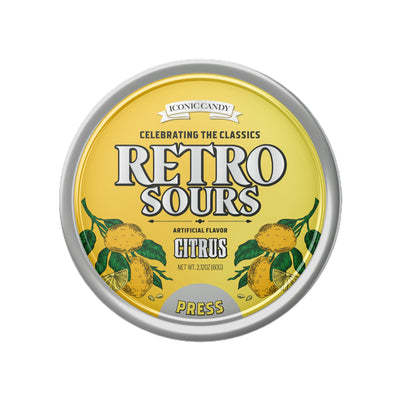 Retro Sours Citrus Container