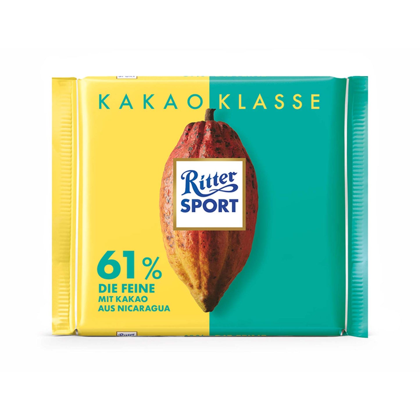 Ritter Sport 61% Fine Dark Chocolate