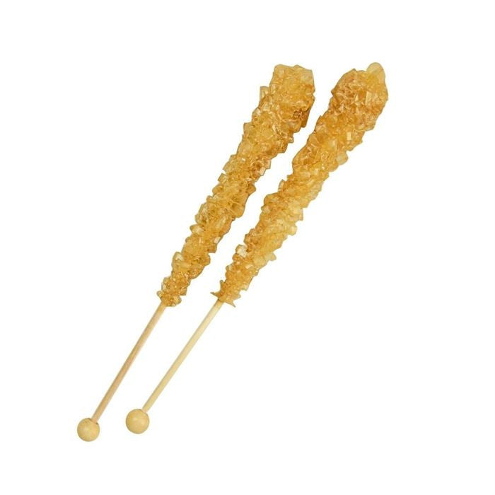 Roses Brands Gold Rock Candy Sticks