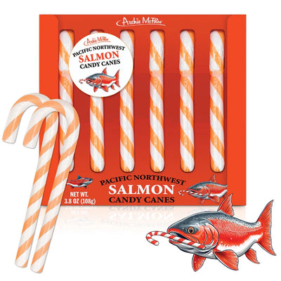 Salmon Candy Canes