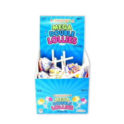 Smarties Candy Smarties Mega Double Lollies