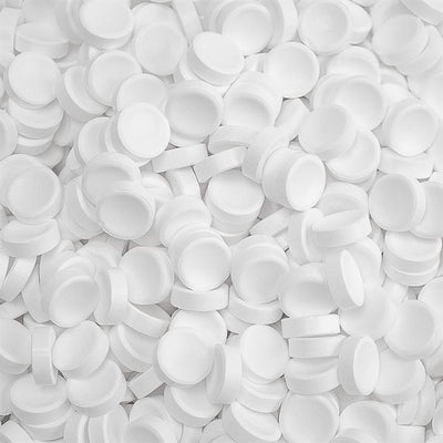 Smarties Candy White Unwrapped Smarties