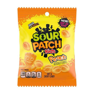 Sour Patch Kids Peach Peg Bag - 8.07 oz - Each