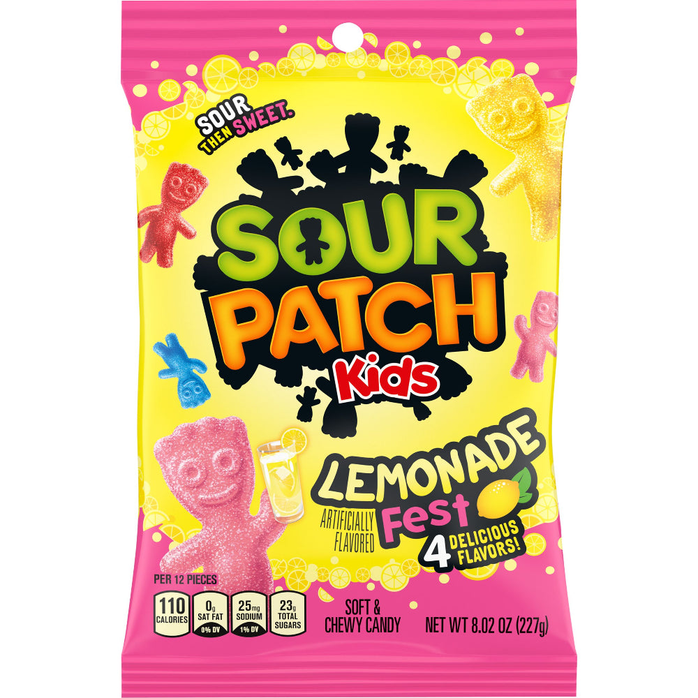 Sour Patch Kids Lemonadefest Peg Bag