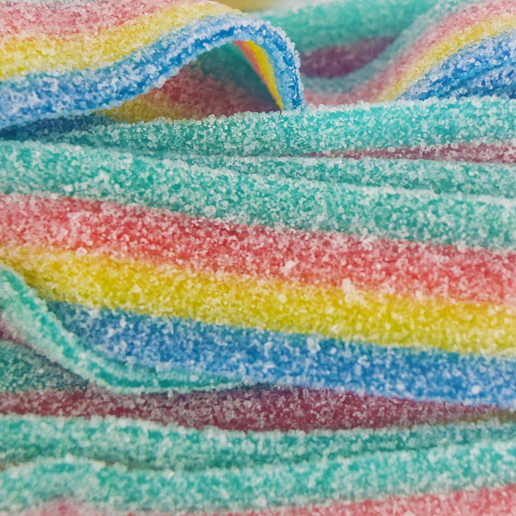 Sour Power Rainbow Quattro Belts