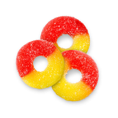 Albanese Gummi Rings - Strawberry Banana