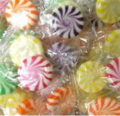 Sunrise Confections Assorted Fruit Starlight Mints - 3 lb Bag