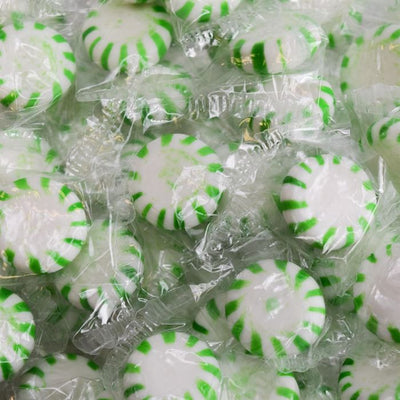 Sunrise Confections Spearmint Starlight Mints - 3 lb Bag