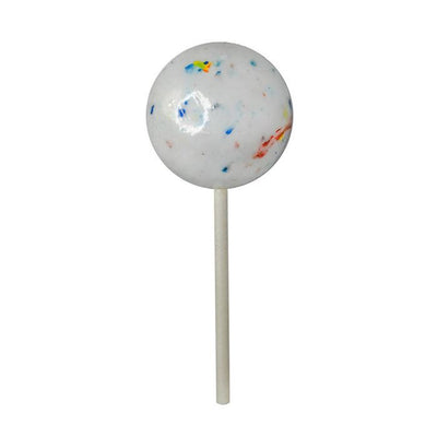 Sweet Maple Candy 2 1/4 Psychedelic Jawbreaker on Stick - Wrapped - Each
