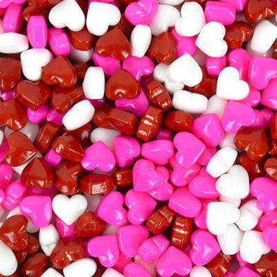 Sweet Maple Candy Happy Hearts Red, White and Pink - 2.5 lb Bag