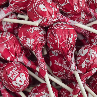 Tootsie Roll Tootsie Pops Raspberry