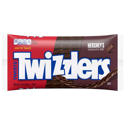 Twizzlers Hershey's Chocolate Twists 12 oz Bag